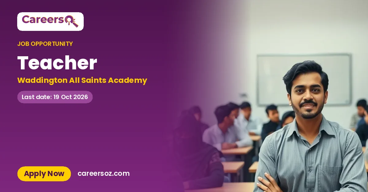 Teacher – Waddington All Saints Academy