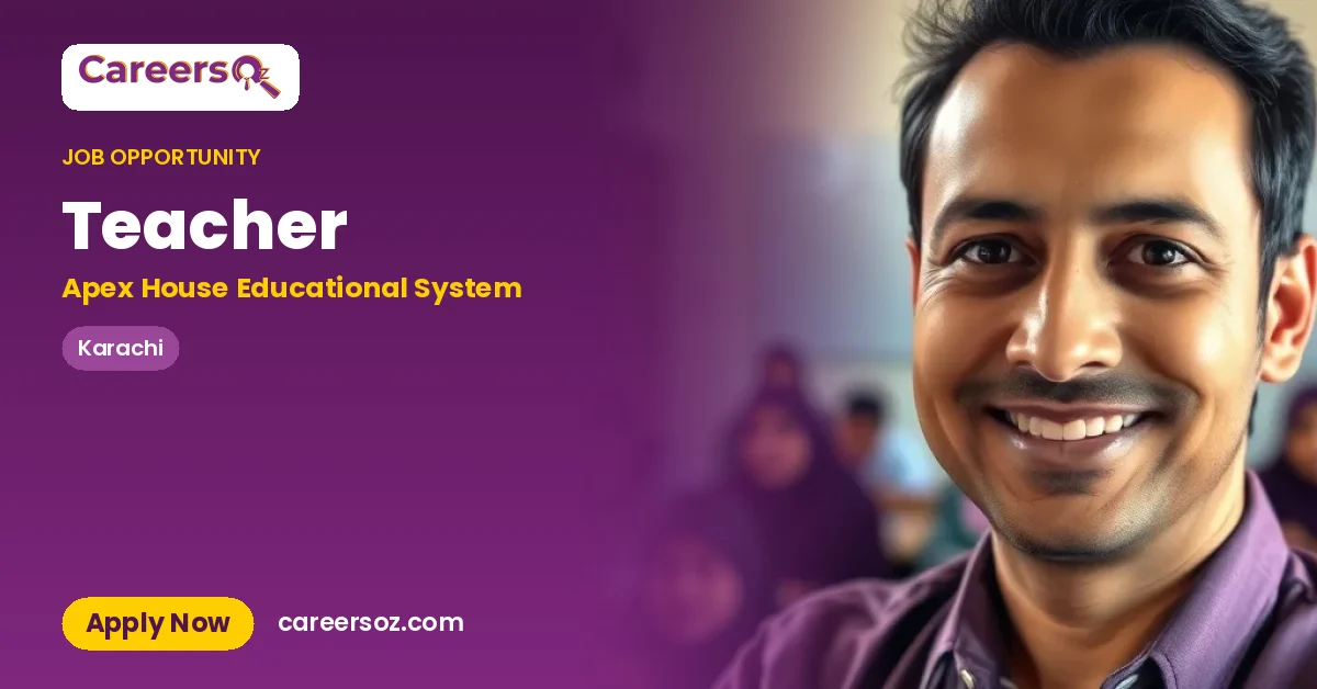 Teacher – Apex House Educational System