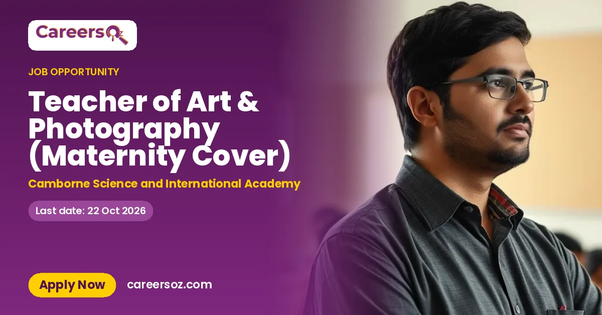Teacher of Art & Photography (Maternity Cover) – Camborne Science and International Academy