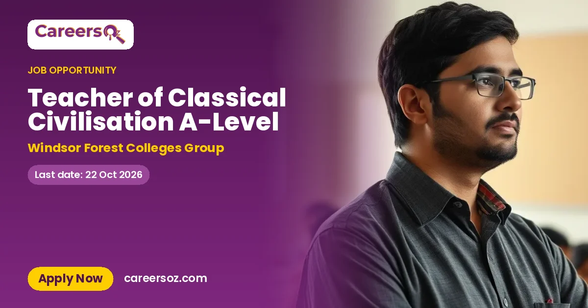 Teacher of Classical Civilisation A-Level – Windsor Forest Colleges Group