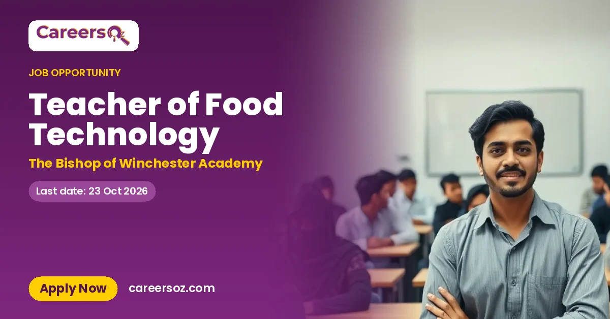 Teacher of Food Technology – The Bishop of Winchester Academy