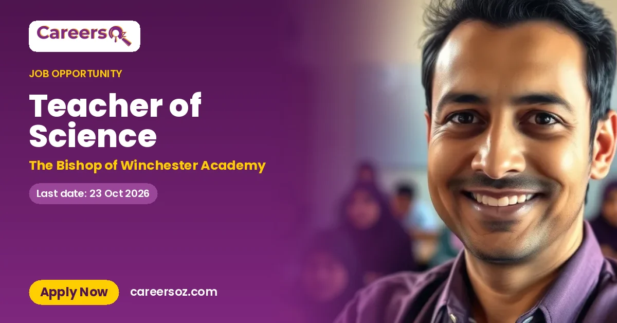 Teacher of Science – The Bishop of Winchester Academy