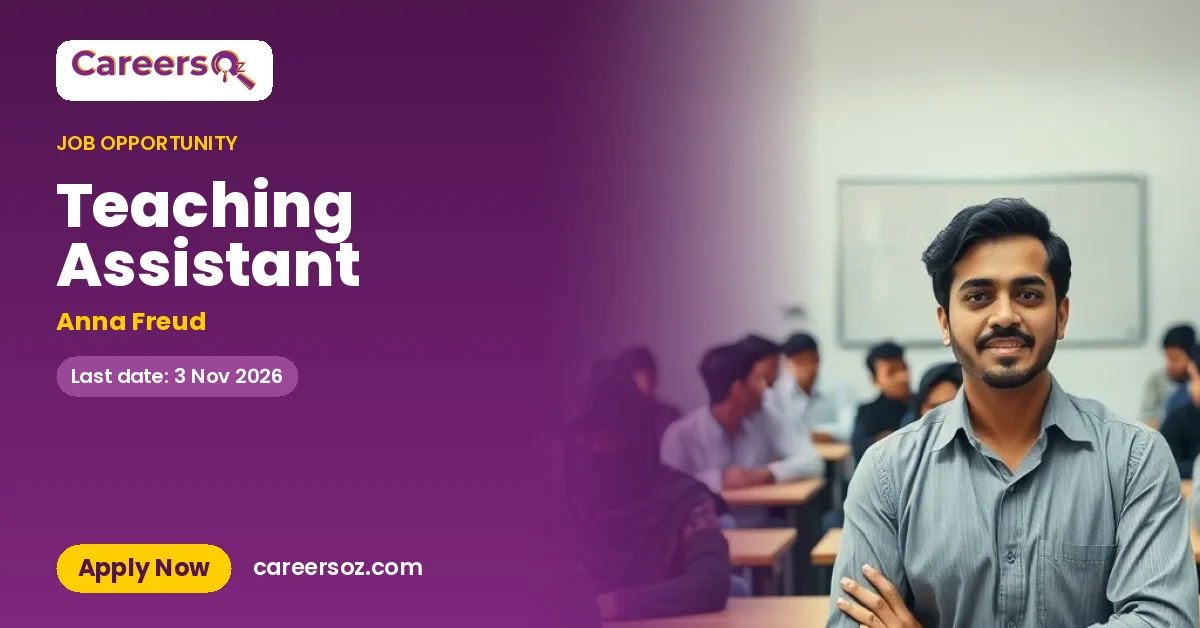 Teaching Assistant – Anna Freud