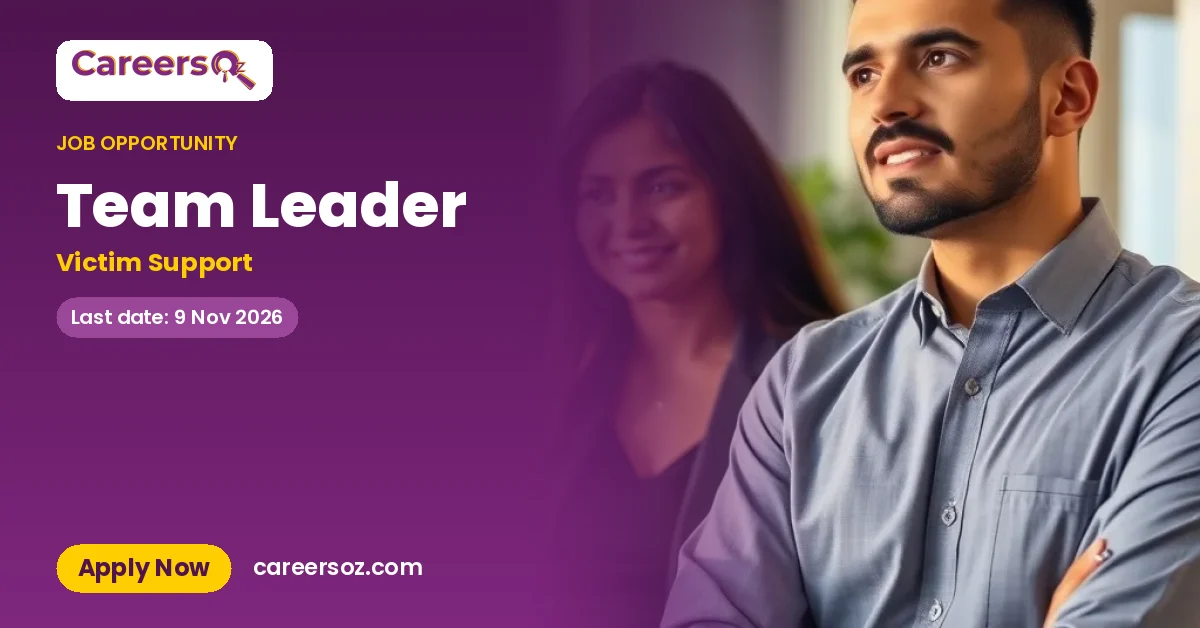 Team Leader – Victim Support