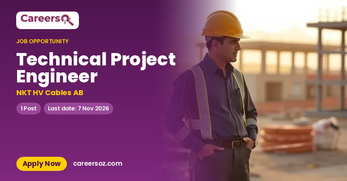 Technical Project Engineer – NKT HV Cables AB