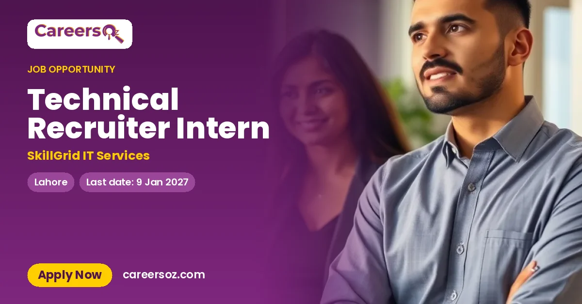 Technical Recruiter Intern – SkillGrid IT Services