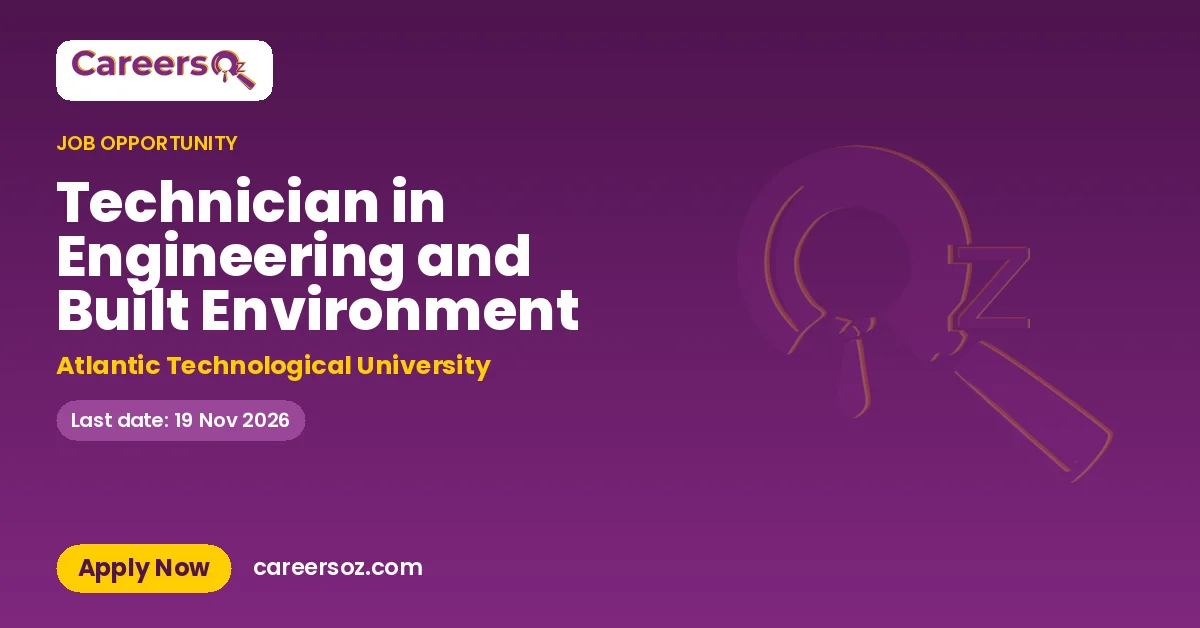 Technician in Engineering and Built Environment – Atlantic Technological University