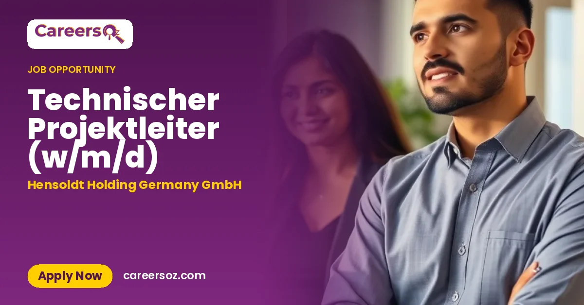 Technischer Projektleiter (w/m/d) – Hensoldt Holding Germany GmbH