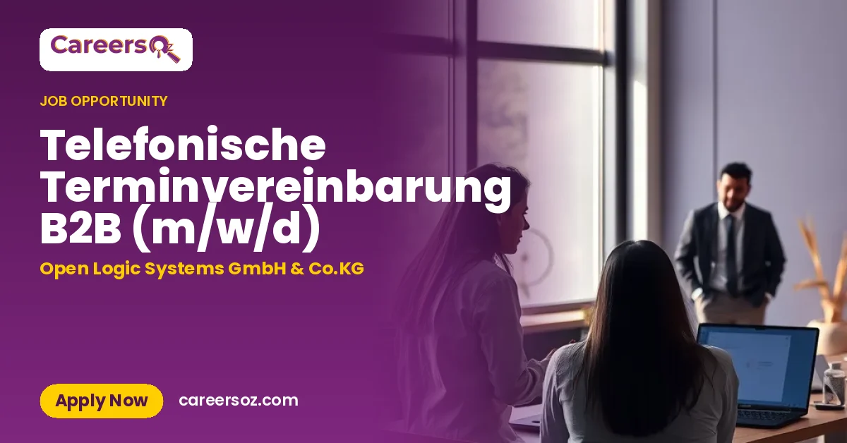 Telefonische Terminvereinbarung B2B (m/w/d) – Open Logic Systems GmbH & Co.KG