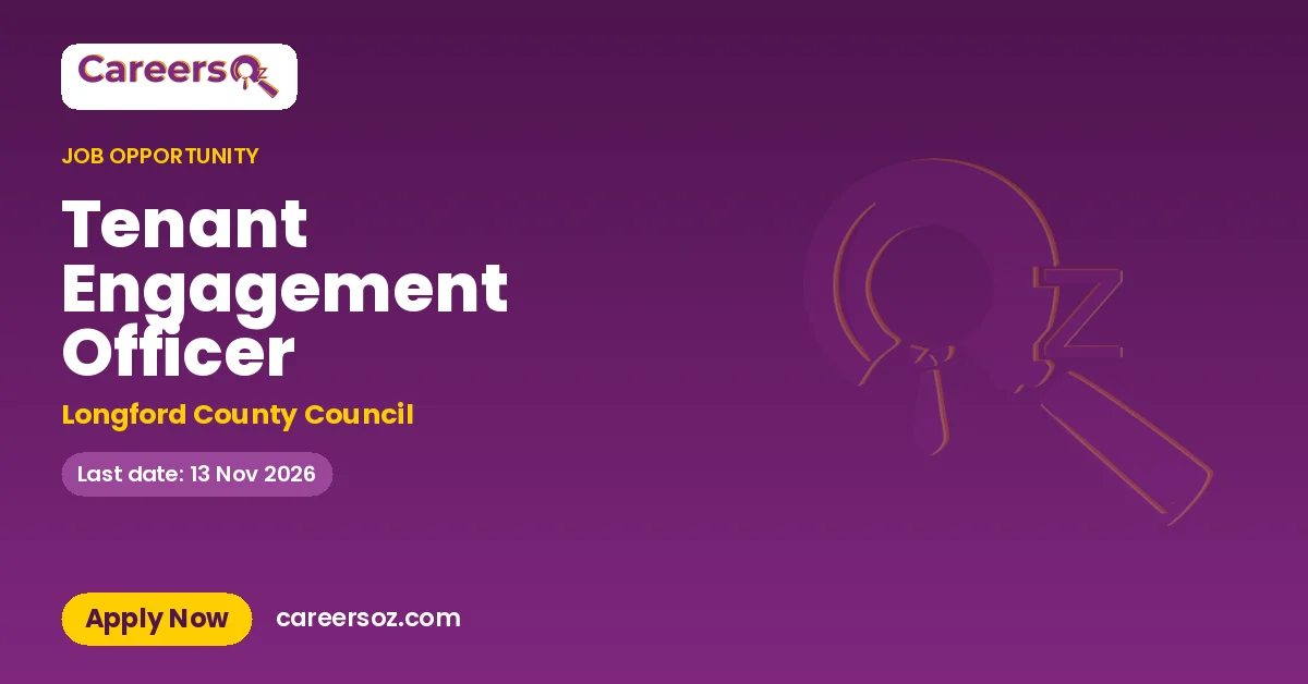 Tenant Engagement Officer – Longford County Council