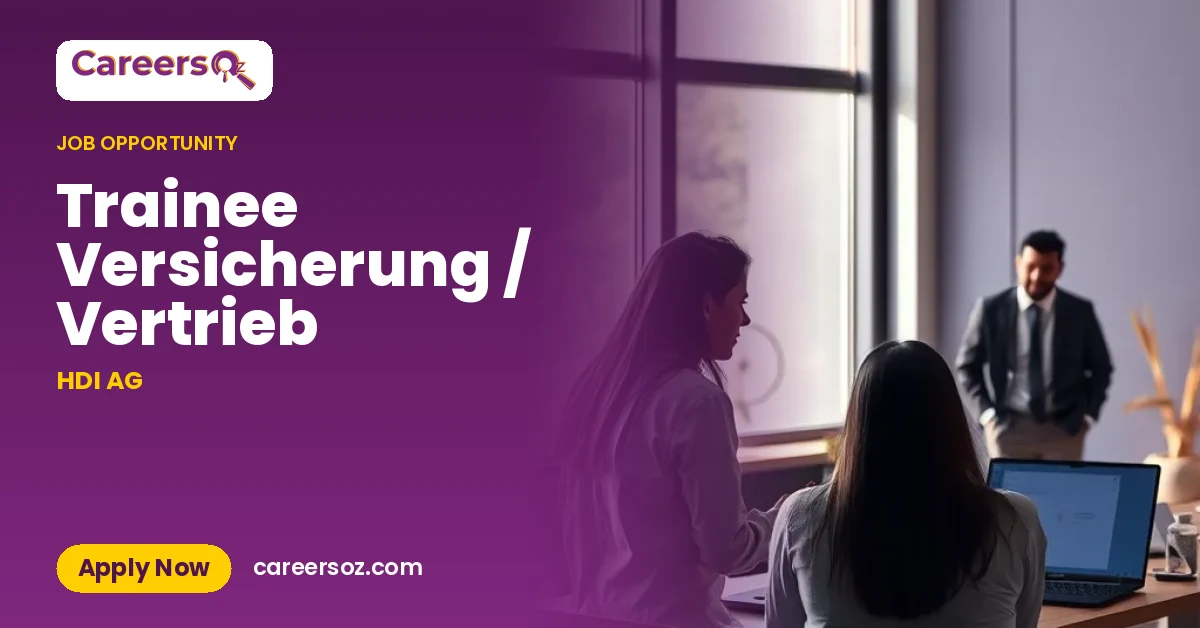 Trainee Versicherung / Vertrieb – HDI AG