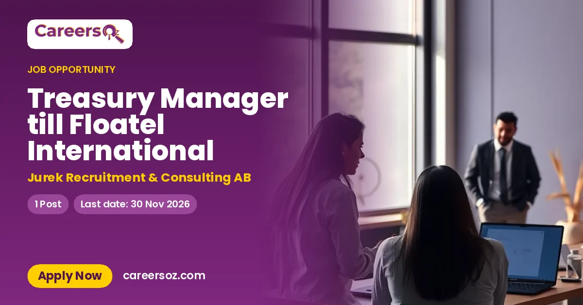 Treasury Manager till Floatel International – Jurek Recruitment & Consulting AB