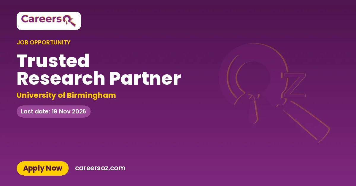 Trusted Research Partner – University of Birmingham