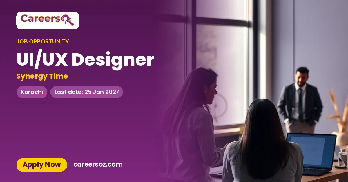 UI/UX Designer – Synergy Time