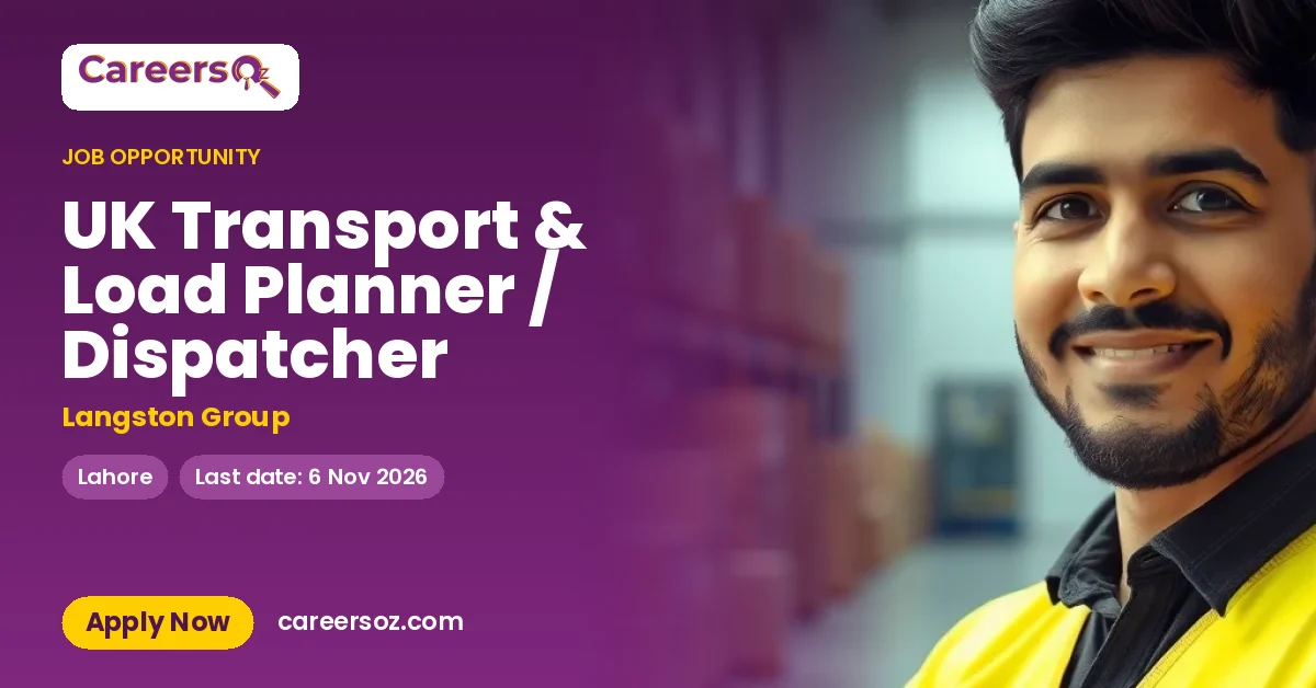 UK Transport & Load Planner / Dispatcher – Langston Group