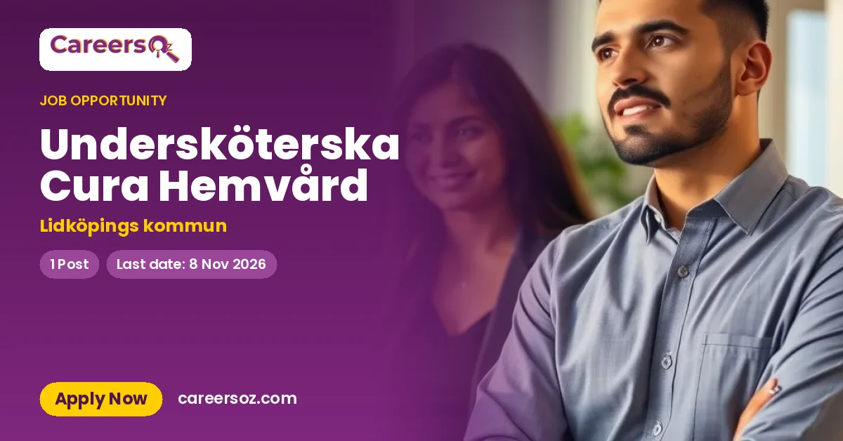 Undersköterska Cura Hemvård – Lidköpings kommun