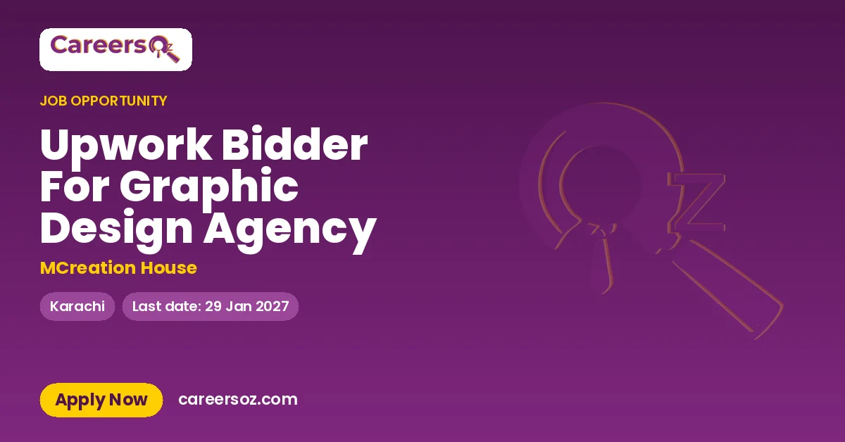 Upwork Bidder For Graphic Design Agency – MCreation House
