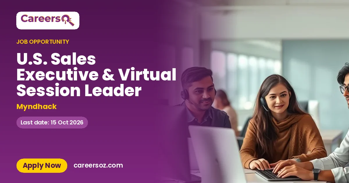 U.S. Sales Executive & Virtual Session Leader – Myndhack