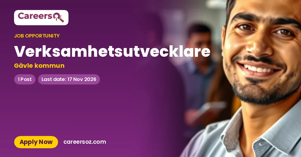 Verksamhetsutvecklare – Gävle kommun