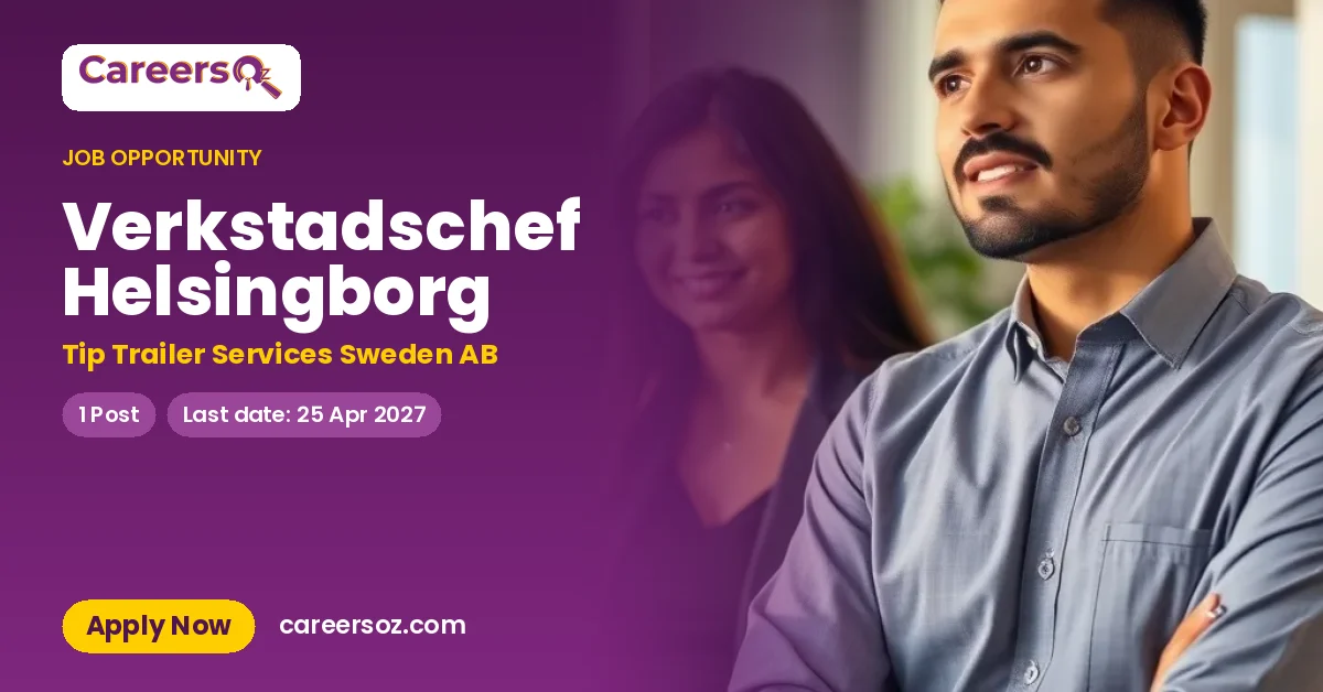 Verkstadschef Helsingborg – Tip Trailer Services Sweden AB