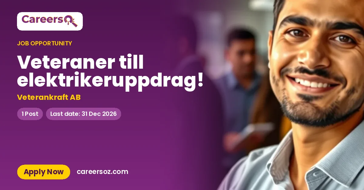 Veteraner till elektrikeruppdrag! – Veterankraft AB