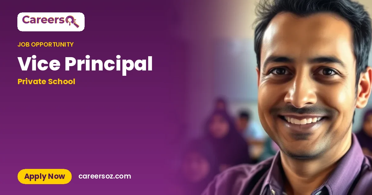 Vice Principal – Private School