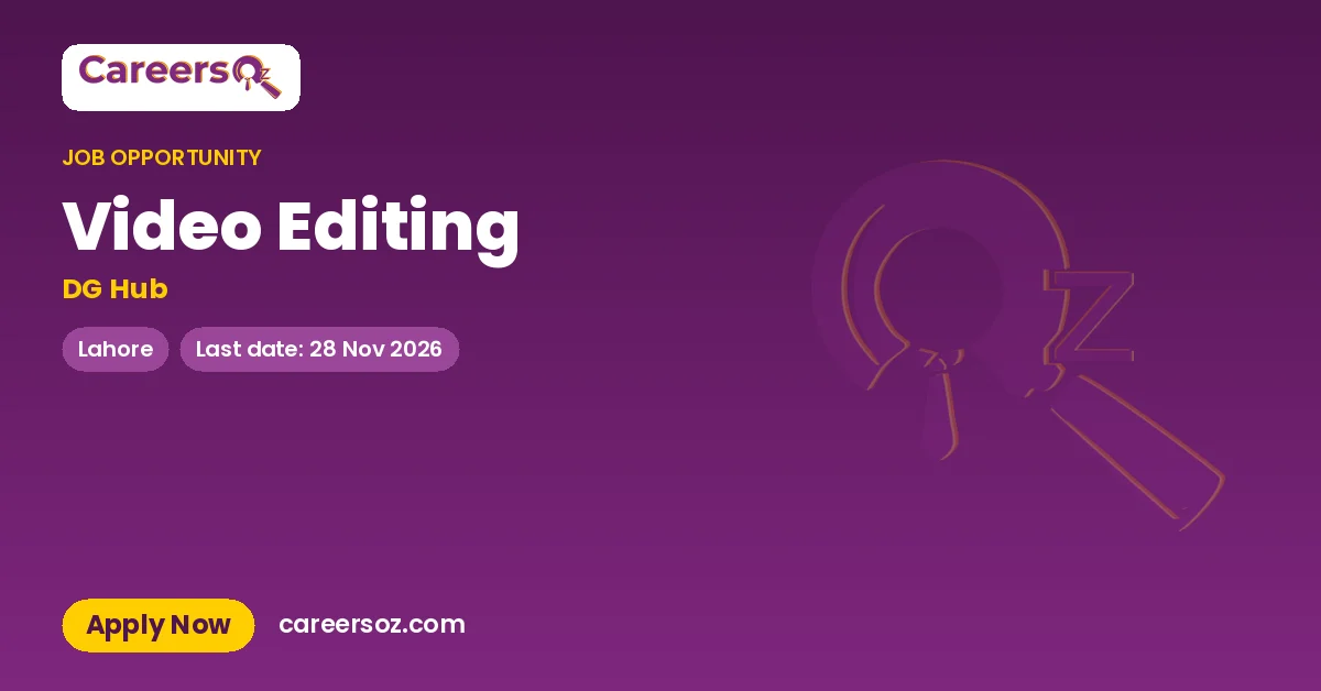 Video Editing – DG Hub