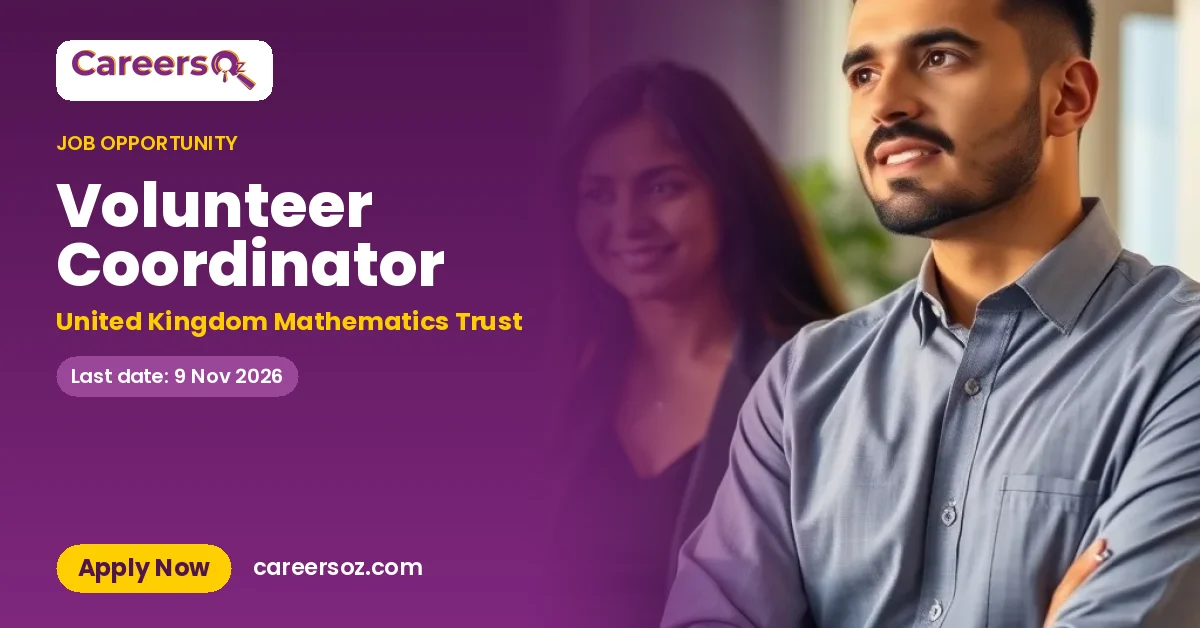 Volunteer Coordinator – United Kingdom Mathematics Trust