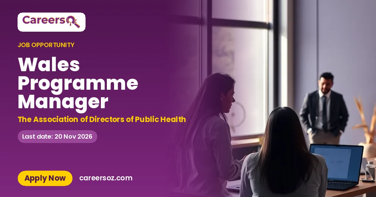 Wales Programme Manager – The Association of Directors of Public Health