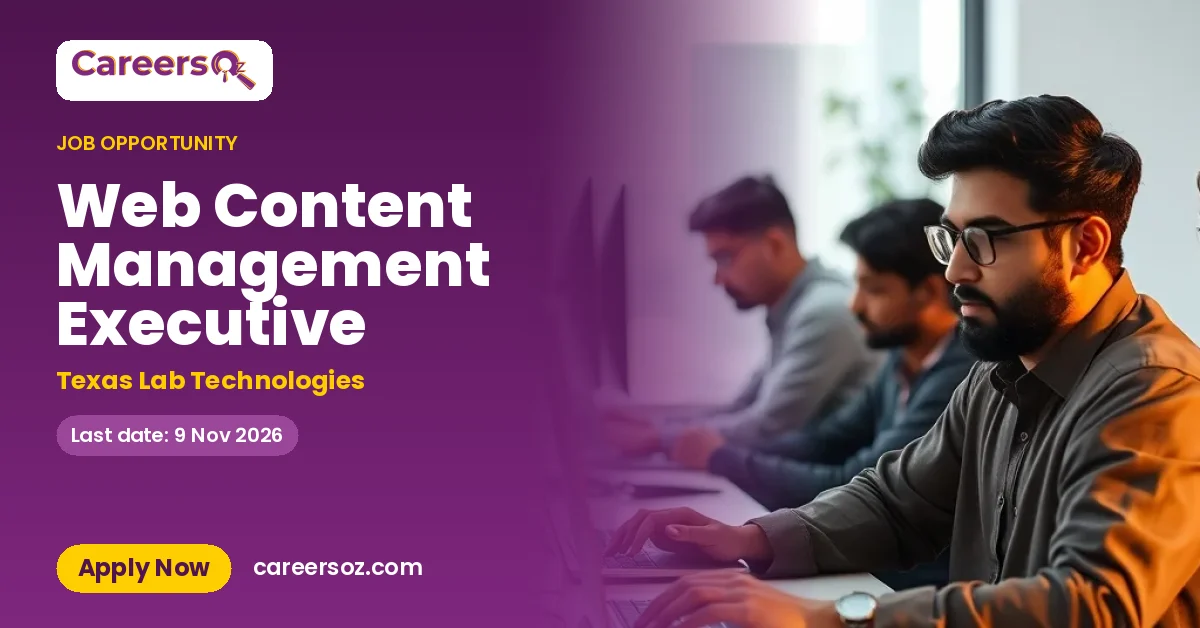 Web Content Management Executive – Texas Lab Technologies
