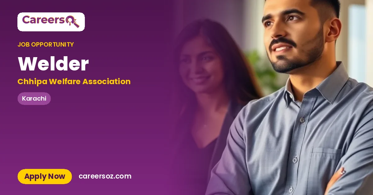 Welder – Chhipa Welfare Association