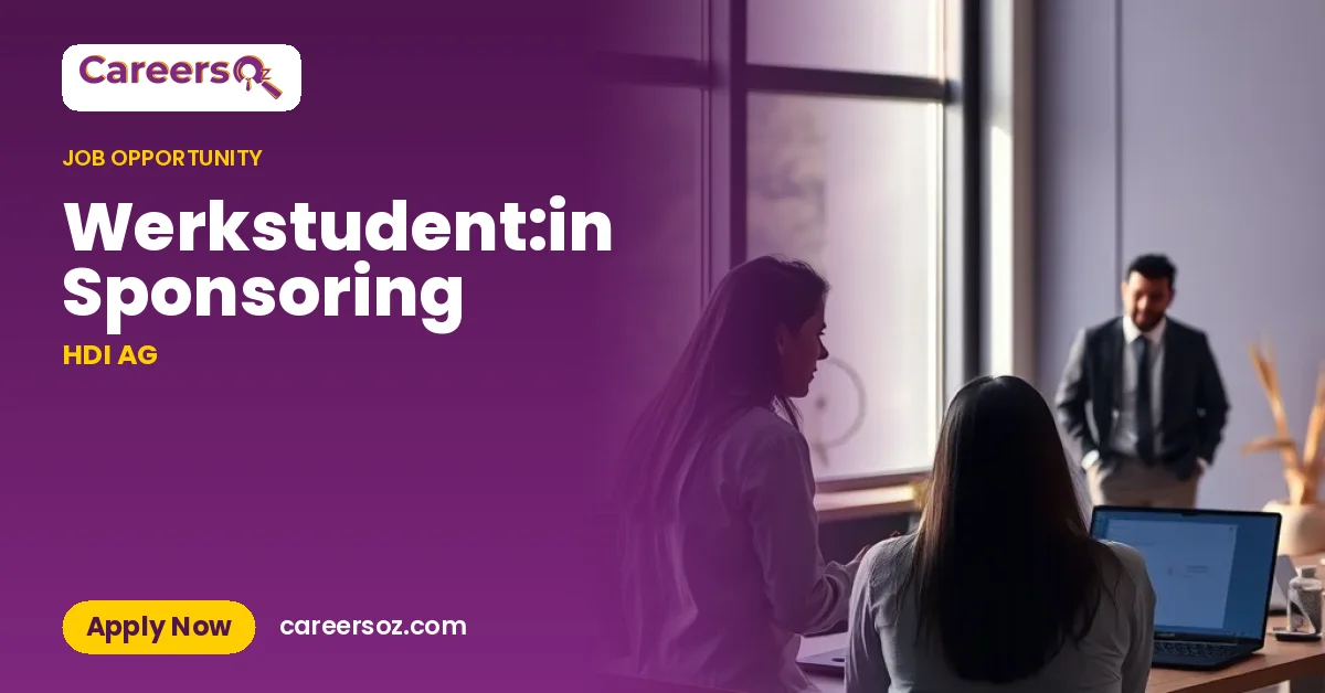 Werkstudent:in Sponsoring – HDI AG