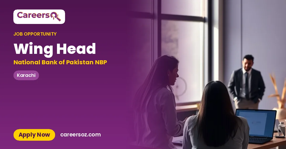 Wing Head – National Bank of Pakistan NBP
