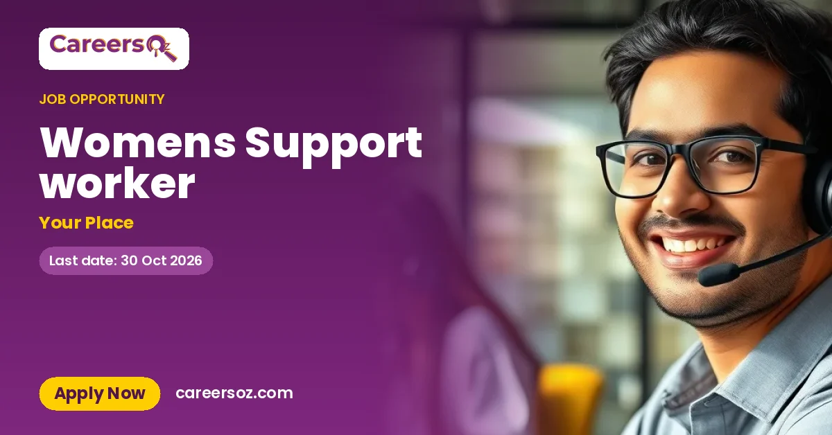 Womens Support worker – Your Place