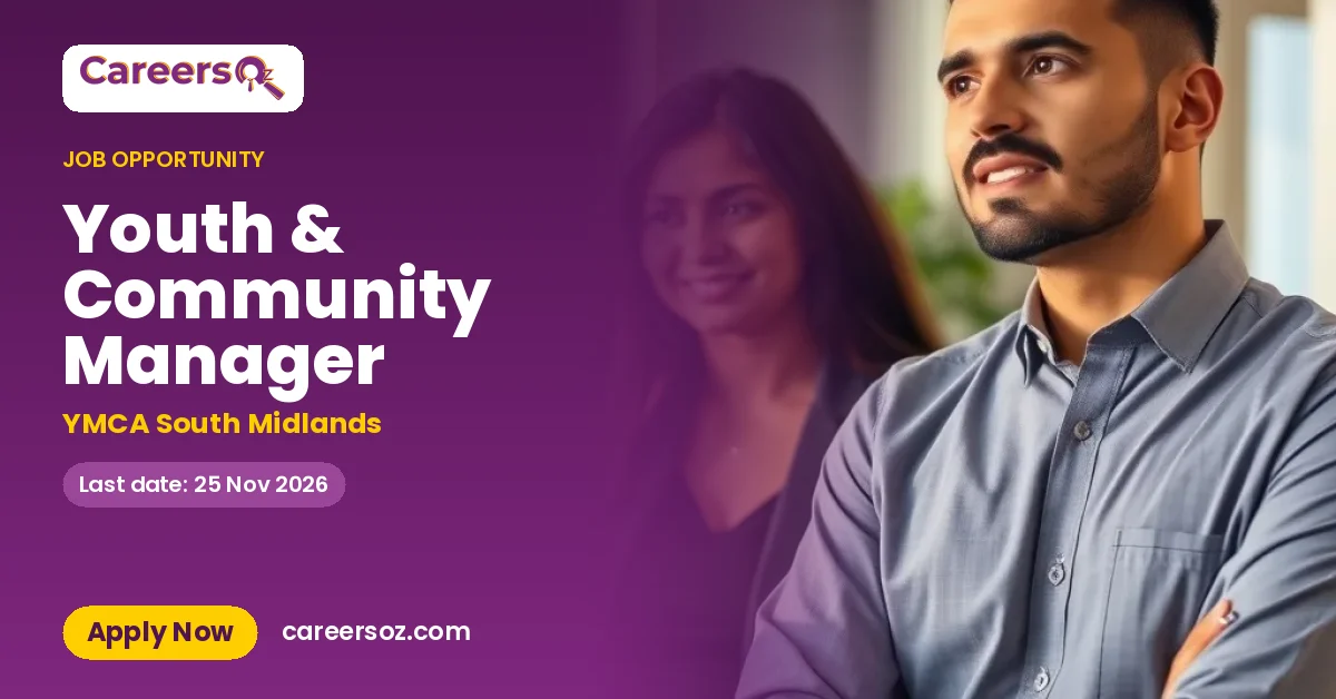 Youth & Community Manager – YMCA South Midlands