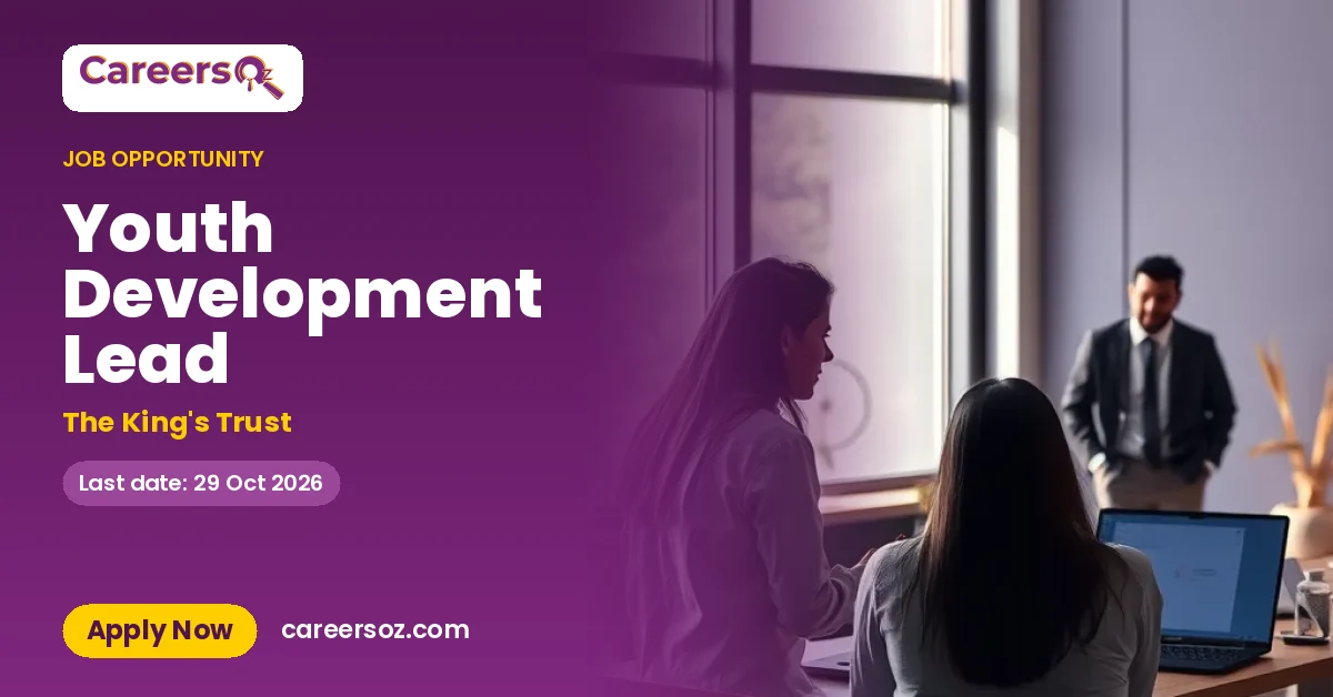 Youth Development Lead – The King's Trust
