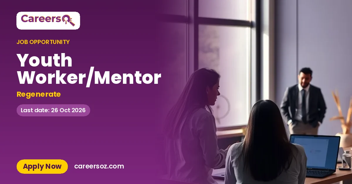 Youth Worker/Mentor – Regenerate