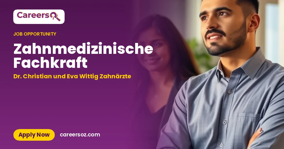 Zahnmedizinische Fachkraft – Dr. Christian und Eva Wittig Zahnärzte