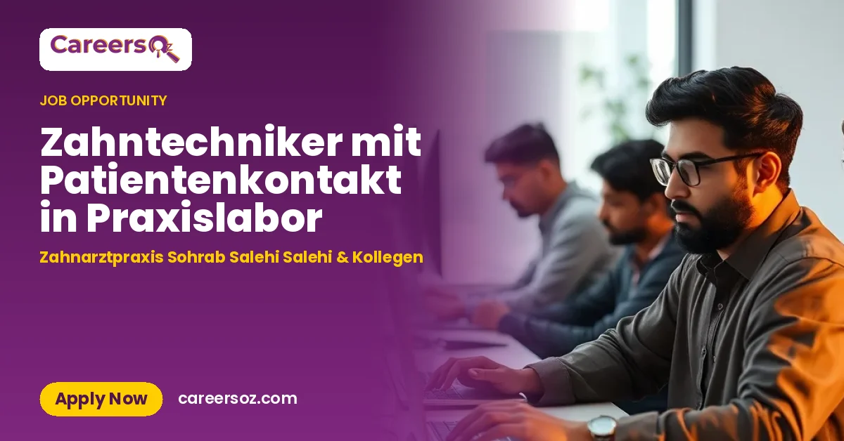 Zahntechniker mit Patientenkontakt in Praxislabor – Zahnarztpraxis Sohrab Salehi Salehi & Kollegen