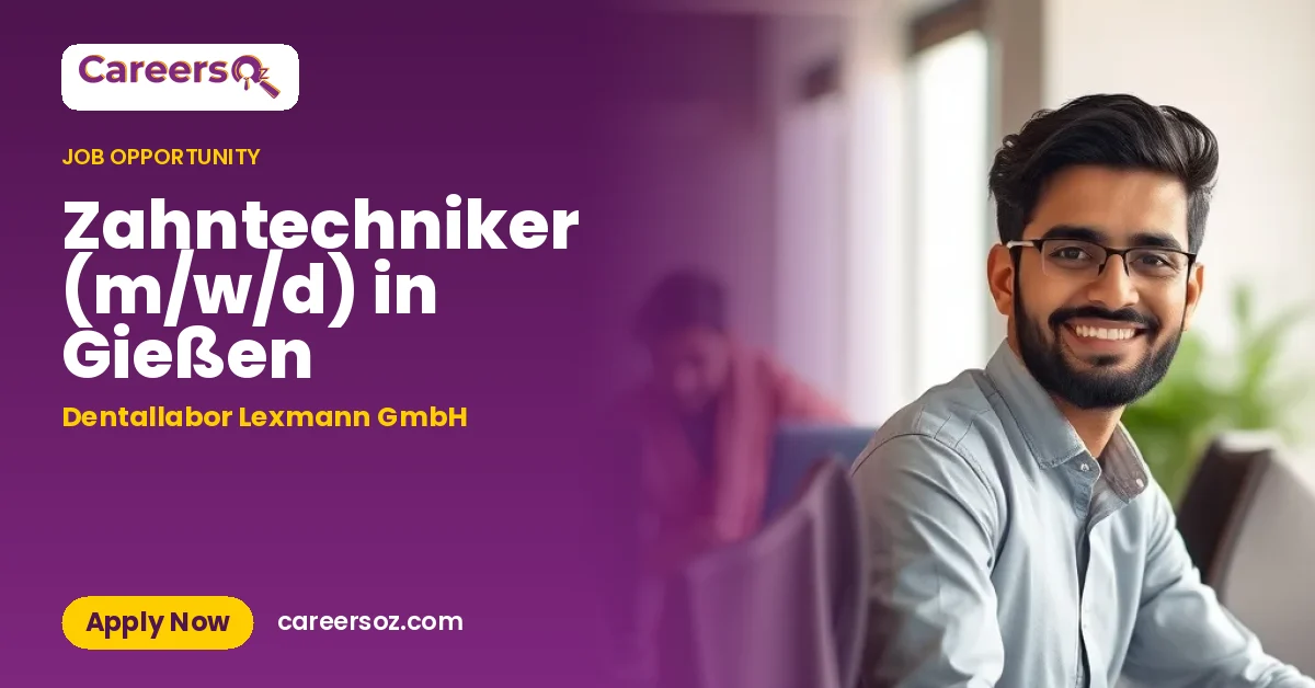Zahntechniker (m/w/d) in Gießen – Dentallabor Lexmann GmbH