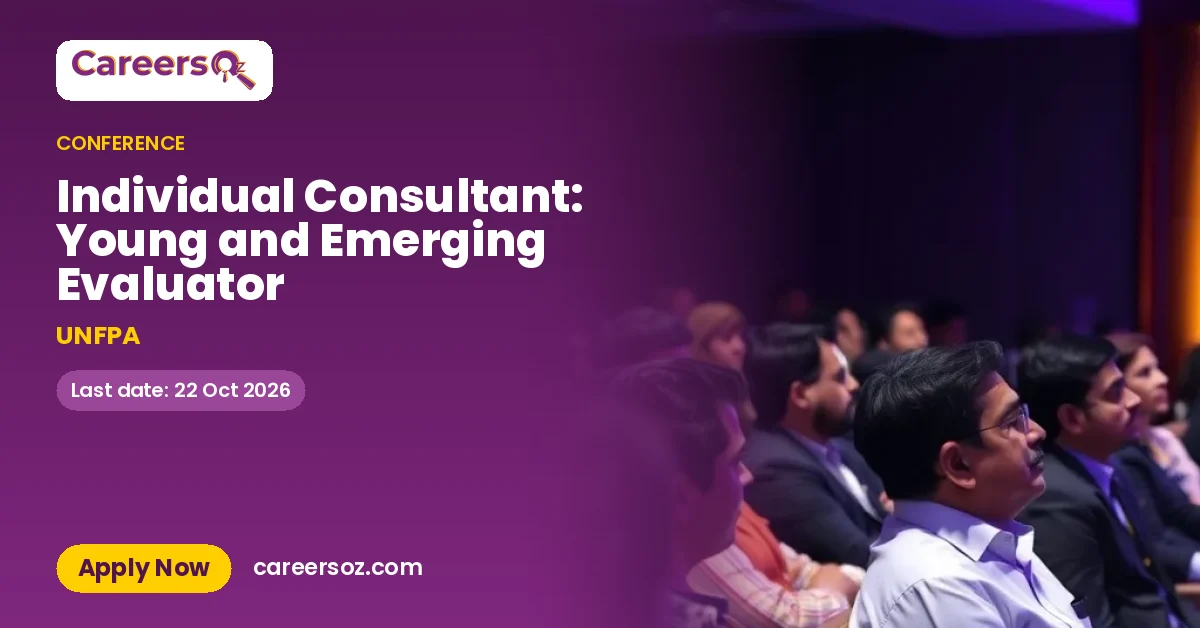 Individual Consultant: Young and Emerging Evaluator – UNFPA
