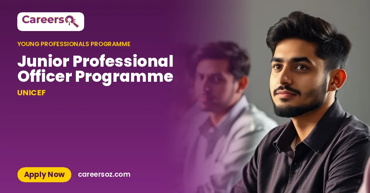 Junior Professional Officer Programme – UNICEF