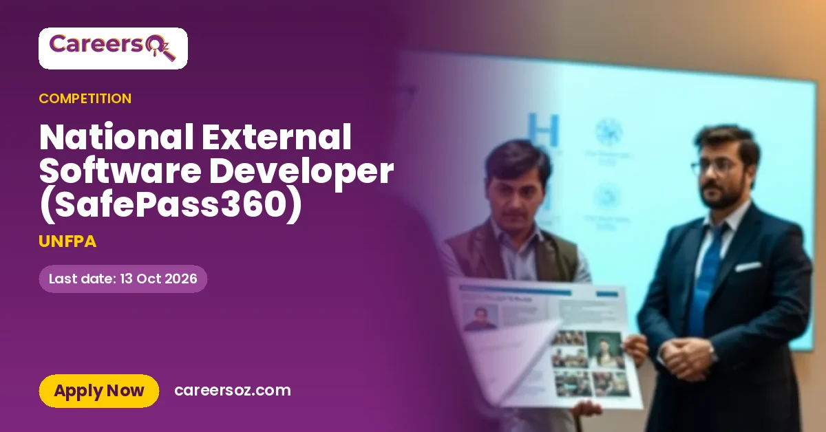 National External Software Developer (SafePass360) – UNFPA