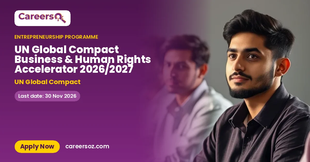 UN Global Compact Business & Human Rights Accelerator 2026/2027 – UN Global Compact