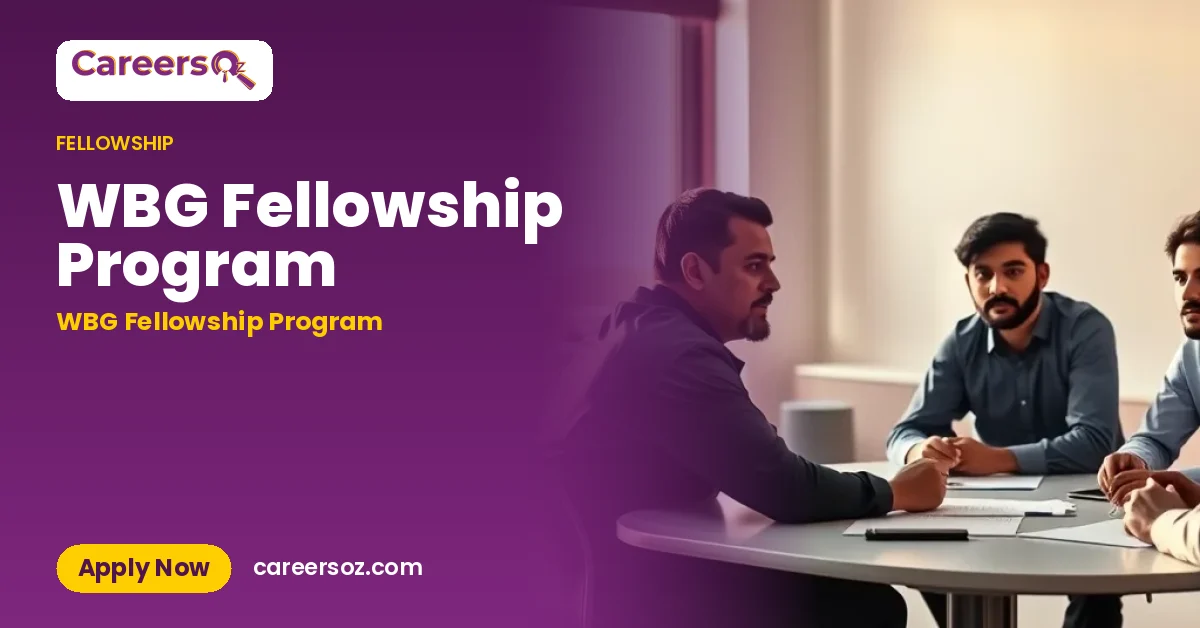 WBG Fellowship Program – WBG Fellowship Program