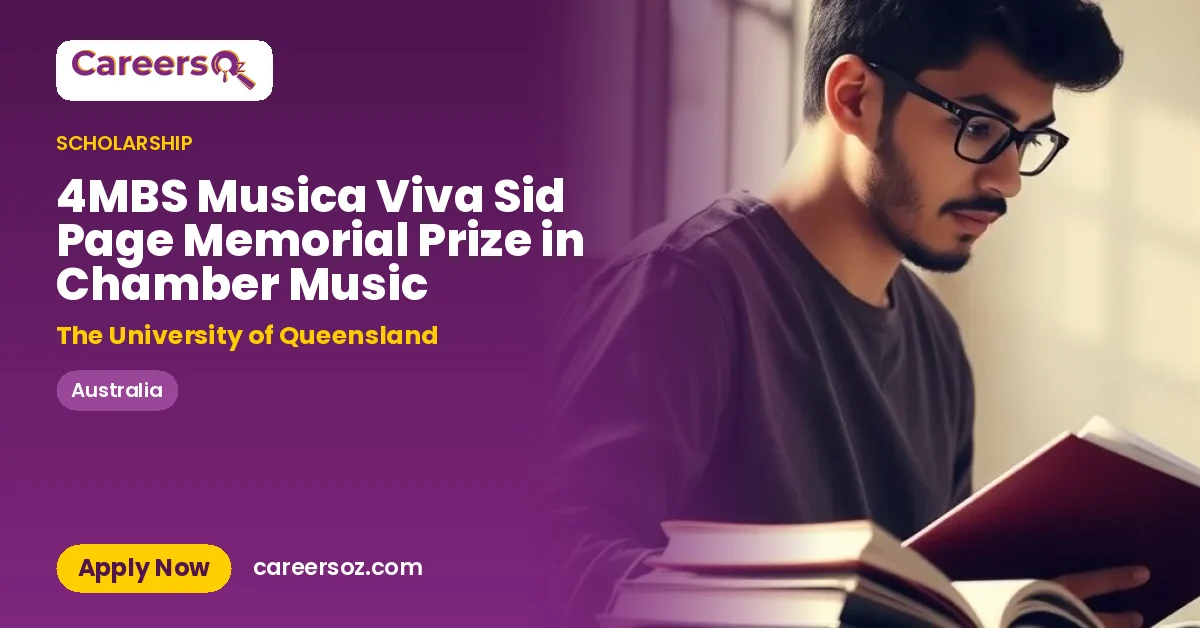4MBS Musica Viva Sid Page Memorial Prize in Chamber Music – The University of Queensland