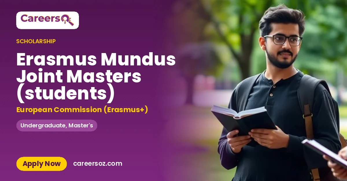 Erasmus Mundus Joint Masters (students) – European Commission (Erasmus+)