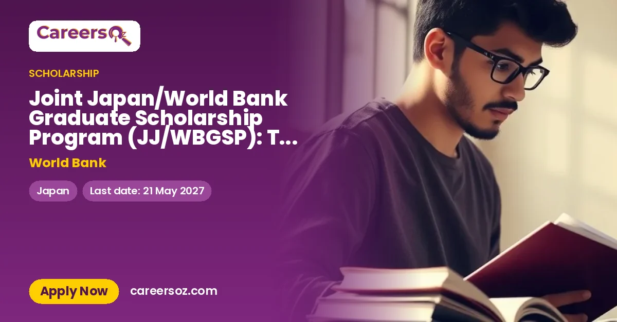 Joint Japan/World Bank Graduate Scholarship Program (JJ/WBGSP): Tax Course of the Public Finance Program — National Graduate Institute for Policy Studies (GRIPS) – World Bank