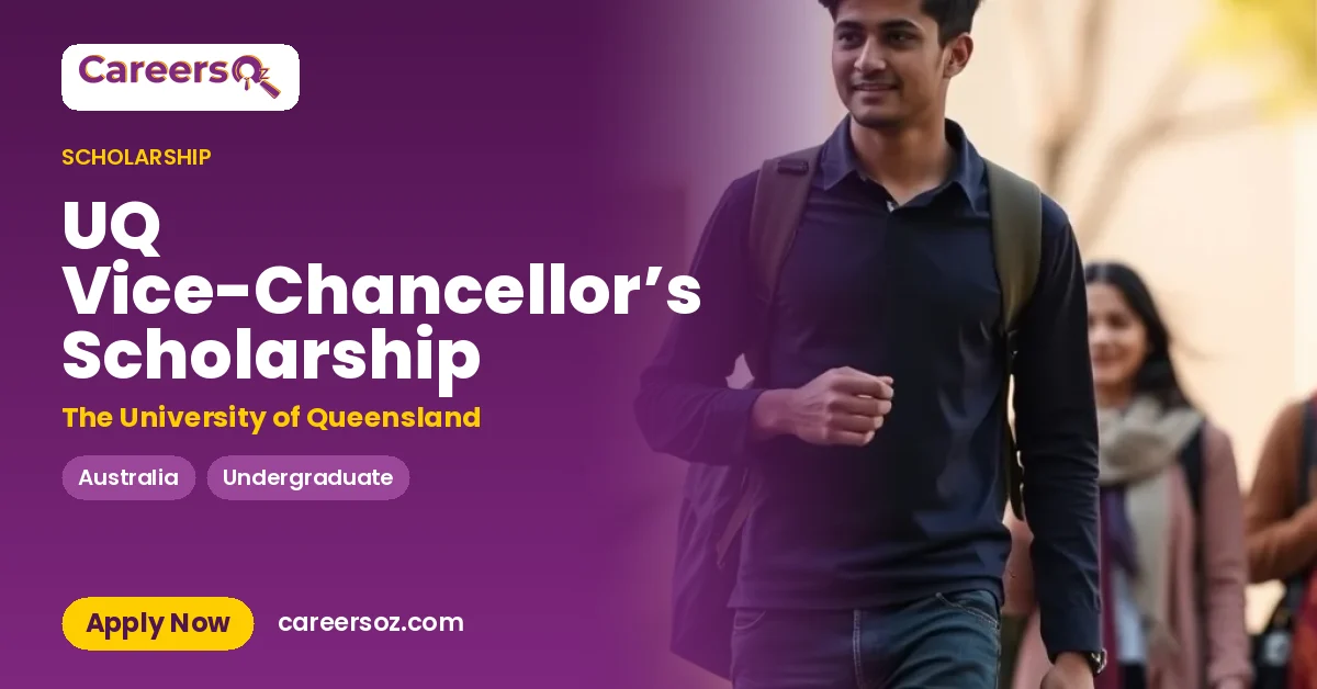 UQ Vice-Chancellor’s Scholarship – The University of Queensland