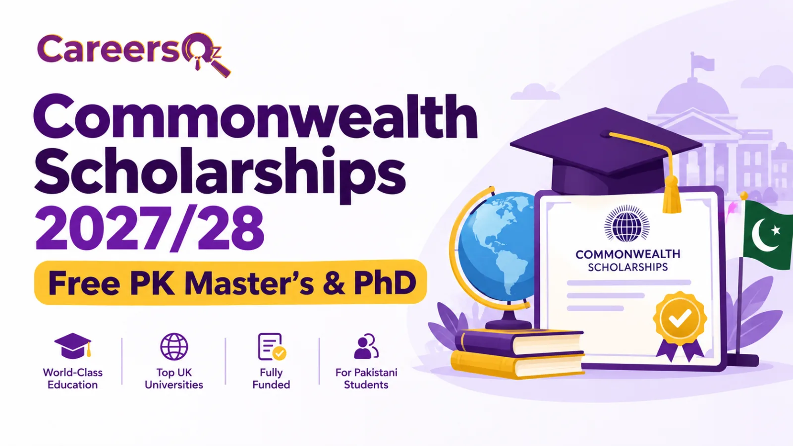 Commomwealth Scholarships 2027/28